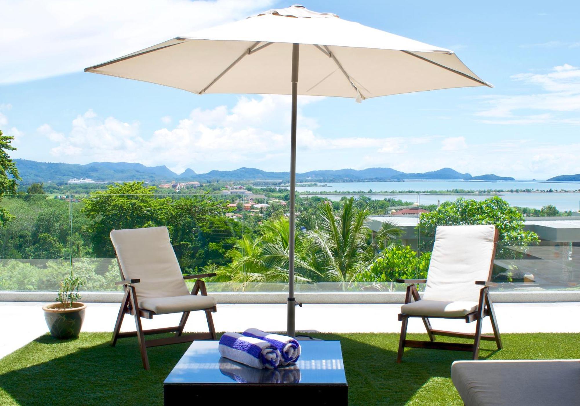 Aroha Seaview Villa - Private Pool - Pantai Cenang  Kültér fotó